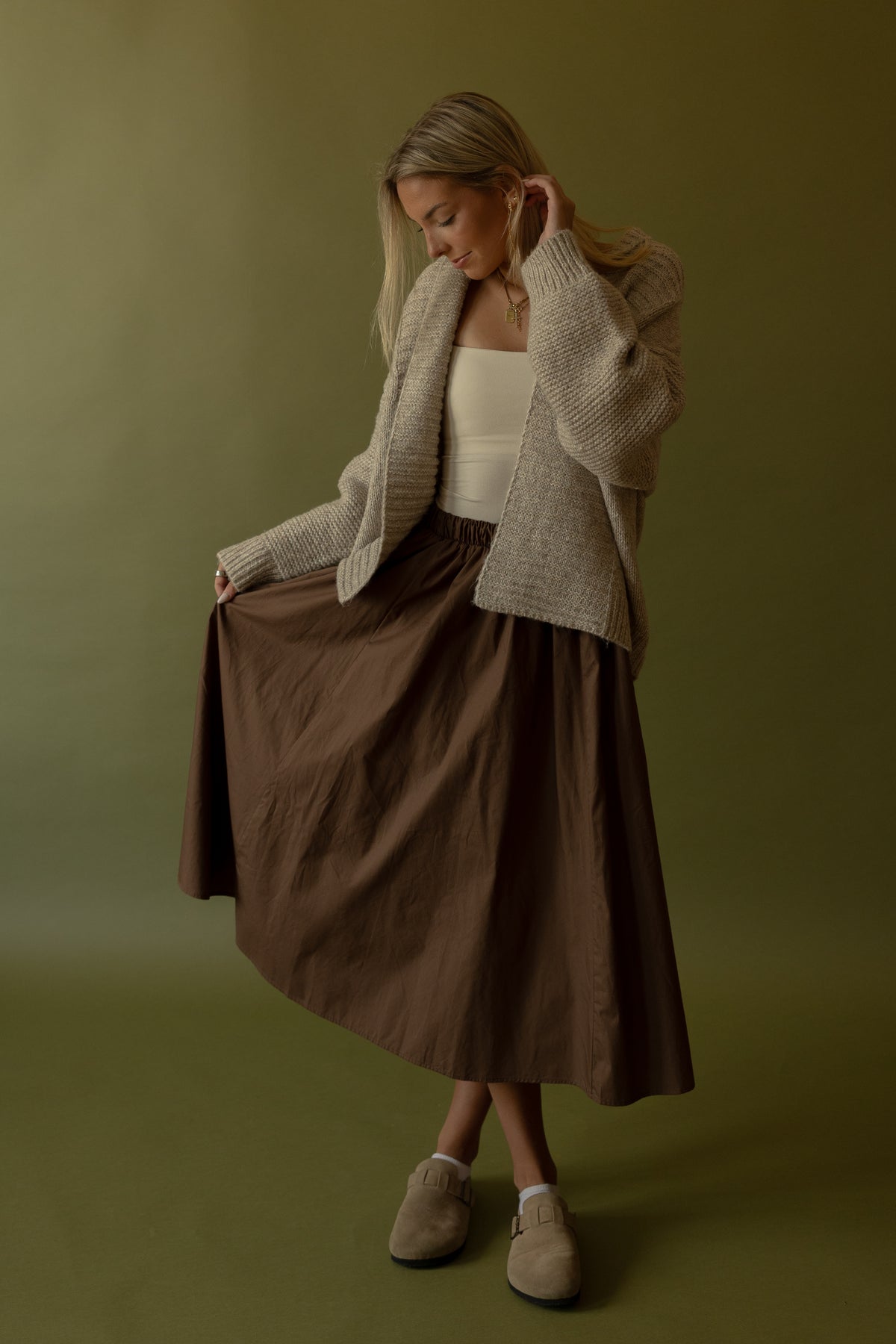 Rue Ribbed Cardigan - GEORGE-MARY'S