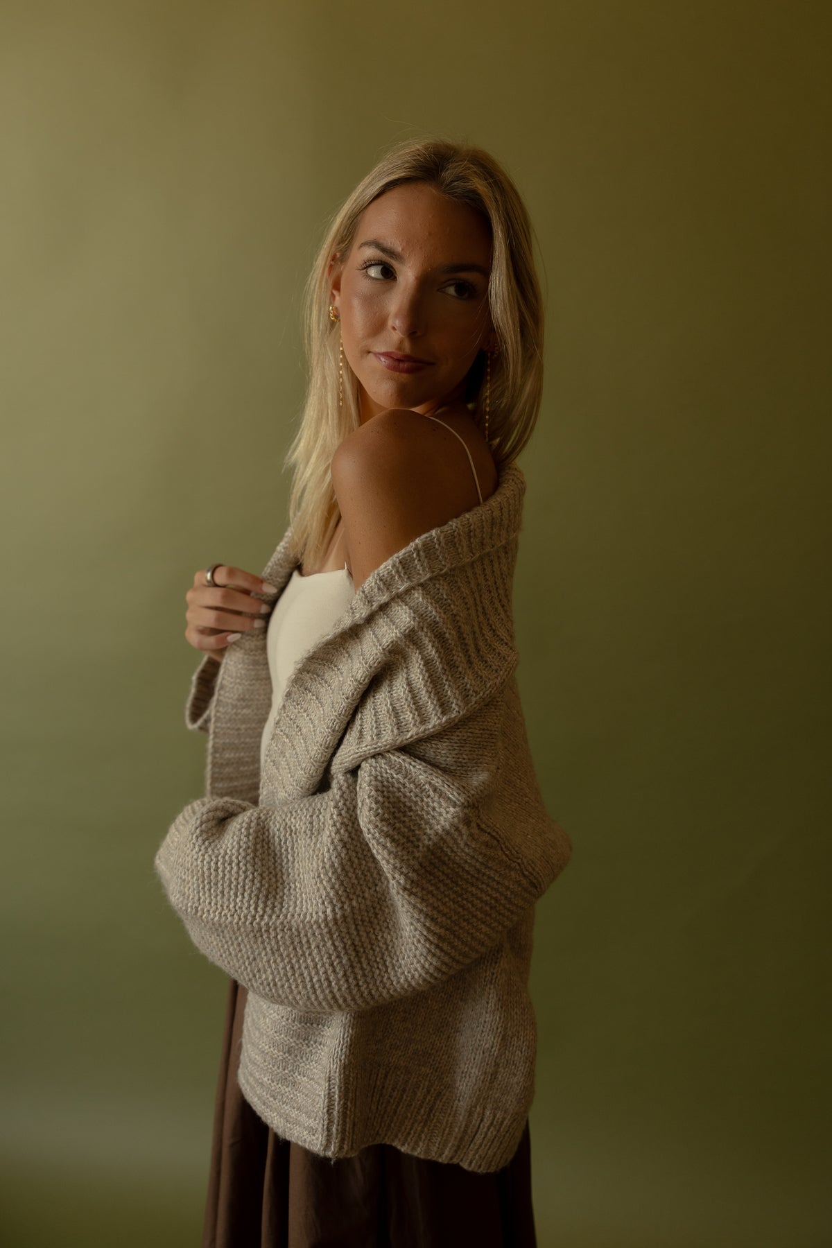 Rue Ribbed Cardigan - GEORGE-MARY'S