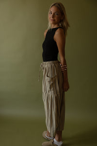 Morrison Barrel Pants (taupe) - GEORGE-MARY'S