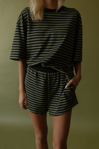 Reese Striped Shorts - GEORGE-MARY'S