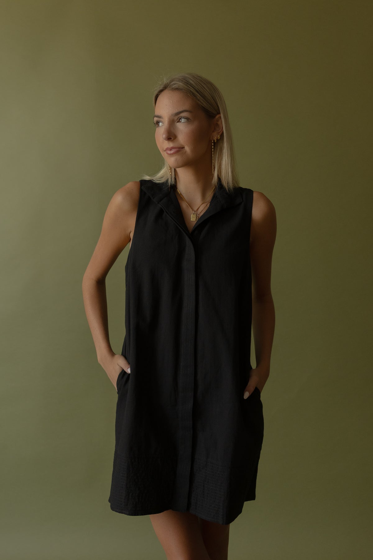 Beckett Dress (black) - GEORGE-MARY'S