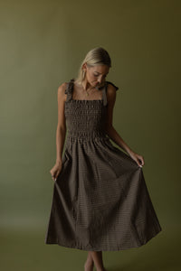 Wylie Plaid Maxi Dress - GEORGE-MARY'S