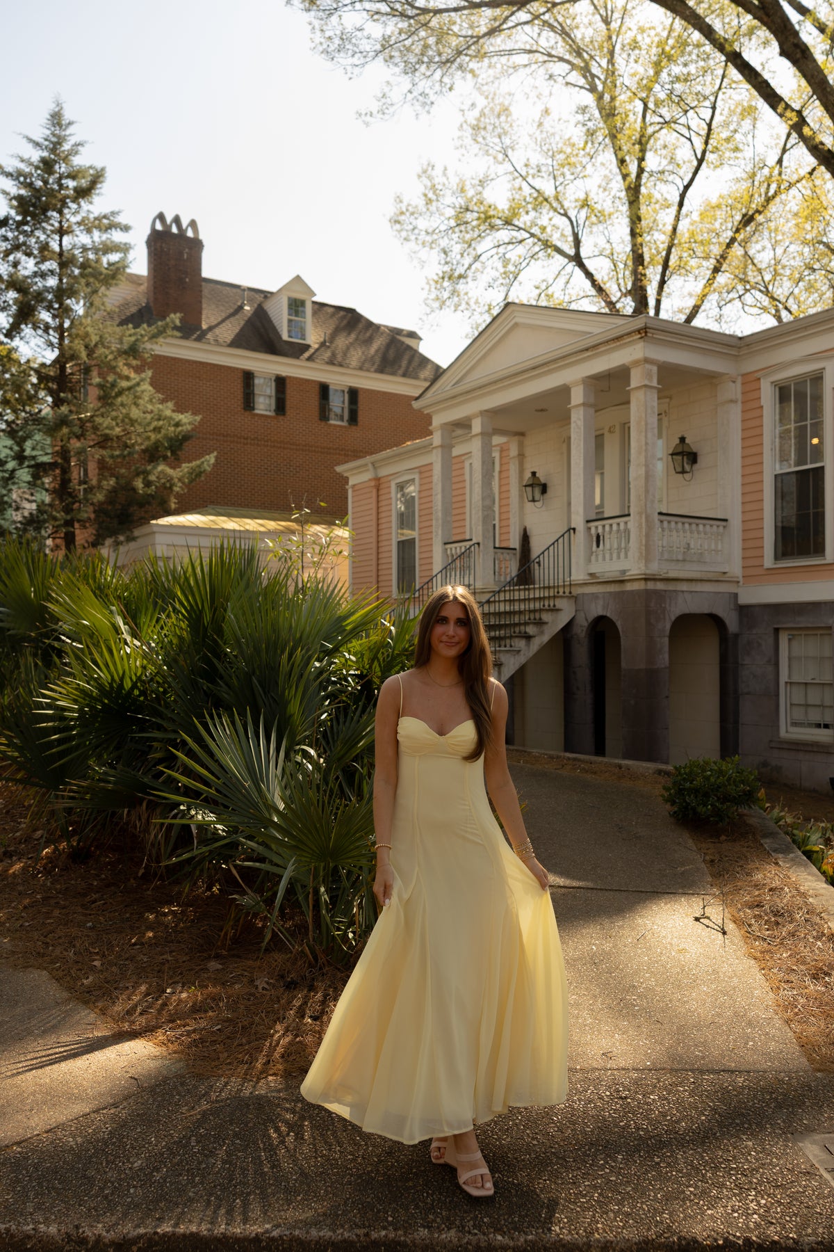 Rowie Maxi Dress (butter) - GEORGE-MARY'S