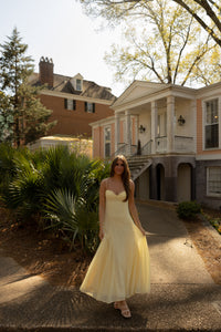 Rowie Maxi Dress (butter) - GEORGE-MARY'S
