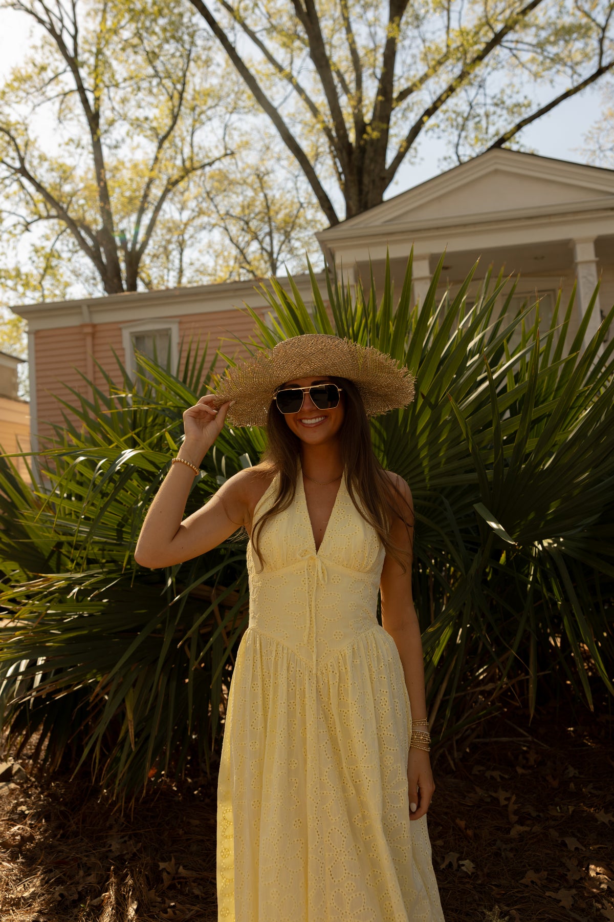 Byron Eyelet Maxi Dress - GEORGE-MARY'S