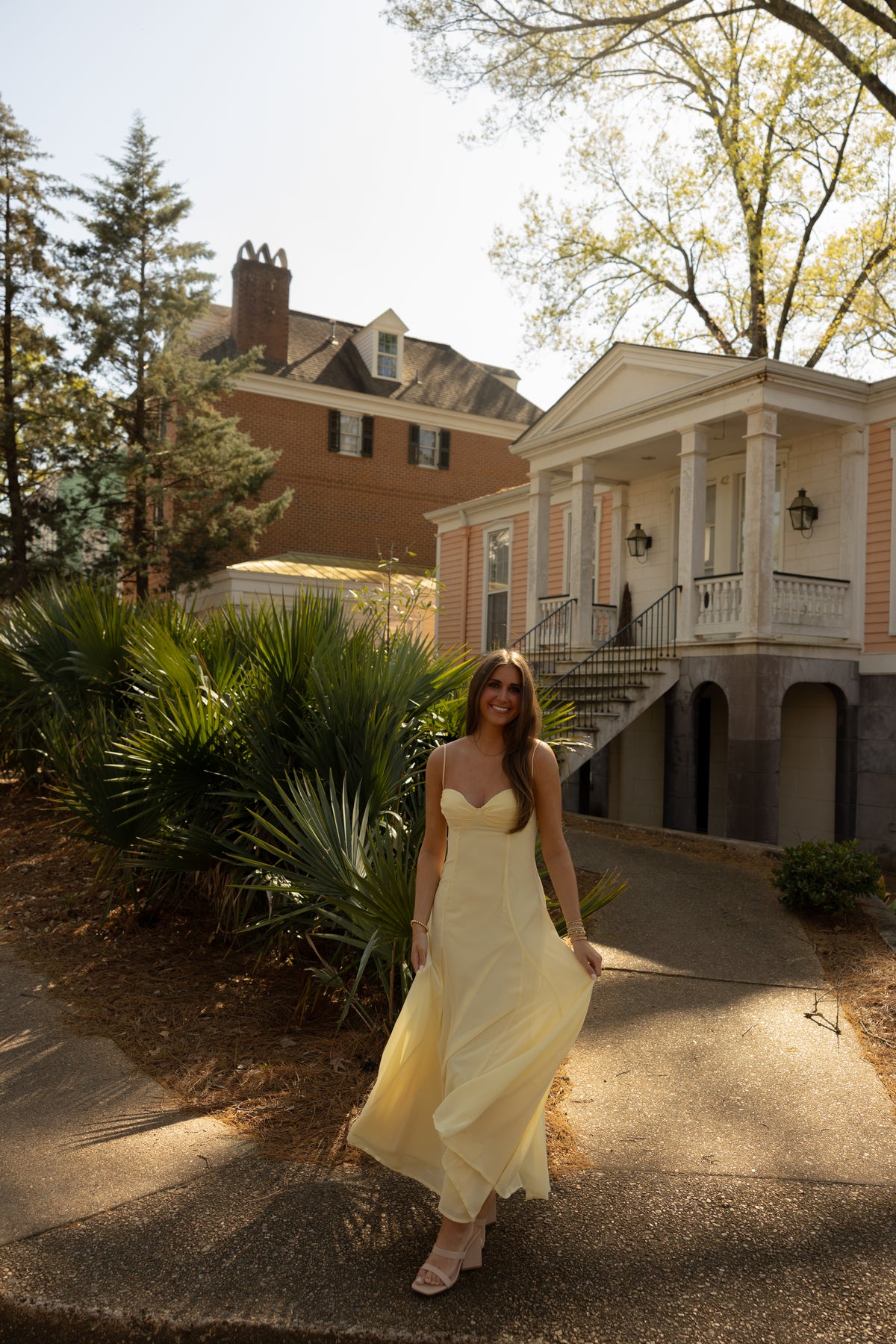 Rowie Maxi Dress (butter) - GEORGE-MARY'S