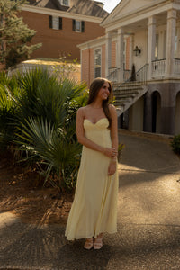 Rowie Maxi Dress (butter) - GEORGE-MARY'S