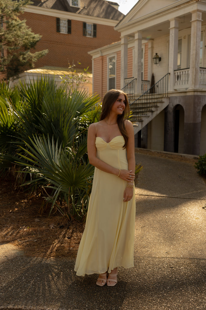 Rowie Maxi Dress (butter)