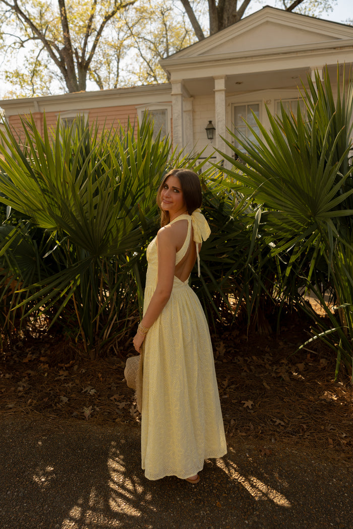 Byron Eyelet Maxi Dress