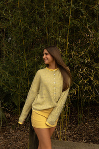 Twill Mini Skort (buttercup) - GEORGE-MARY'S