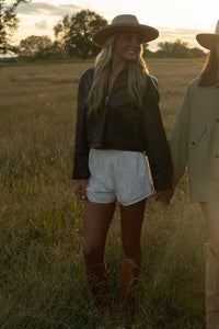 Dylan Faux Leather Jacket - GEORGE-MARY'S