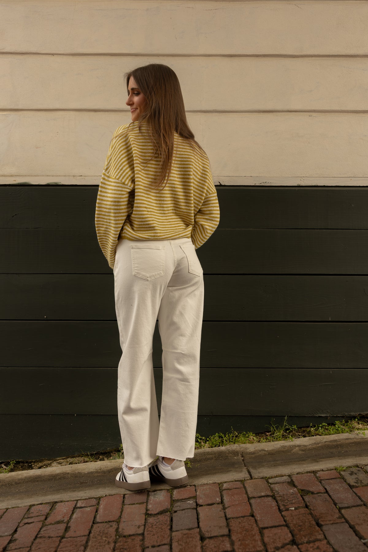 High Rise Straight Leg Jeans - GEORGE-MARY'S