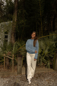 High Rise Straight Leg Jeans - GEORGE-MARY'S