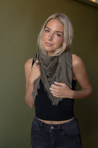 Paisley Print Scarf (4 colors)