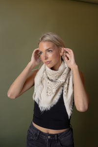 Paisley Print Scarf (4 colors)