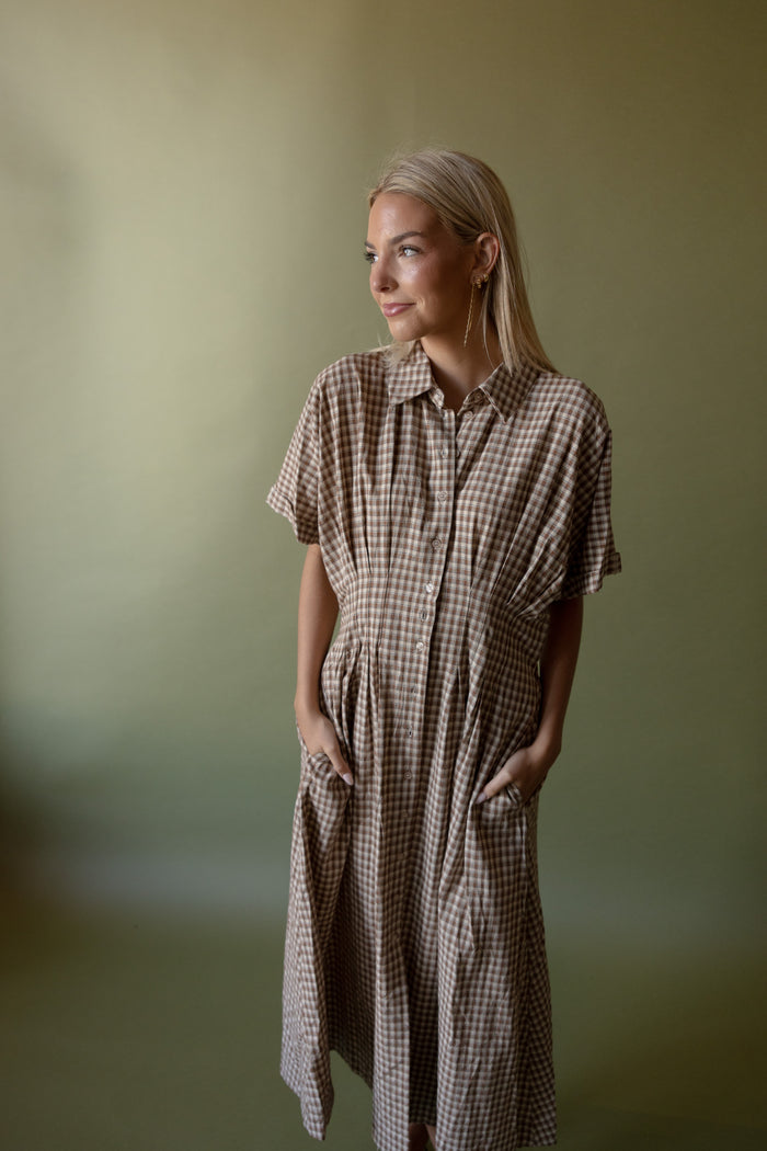 Beck Gingham Dress - GEORGE-MARY'S