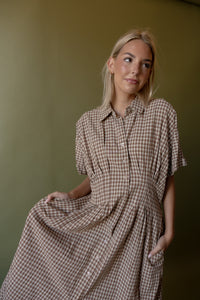 Beck Gingham Dress - GEORGE-MARY'S