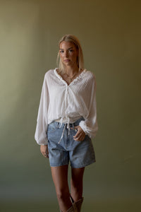 Denim Bermuda Shorts - GEORGE-MARY'S