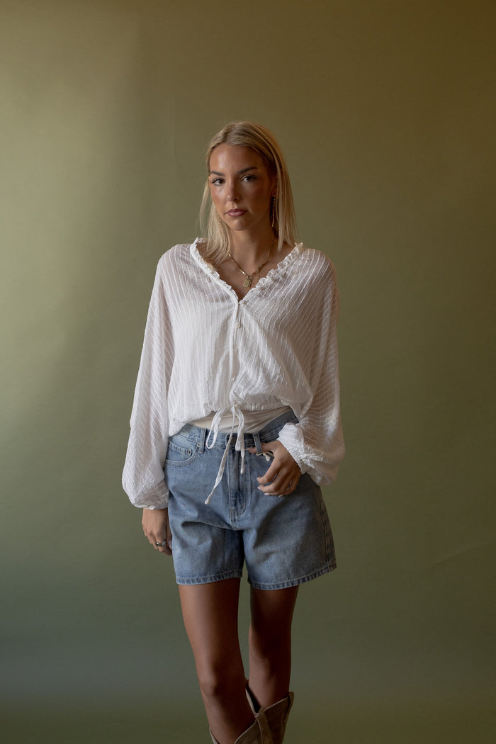 Mera Ruffled Blouse - GEORGE-MARY'S