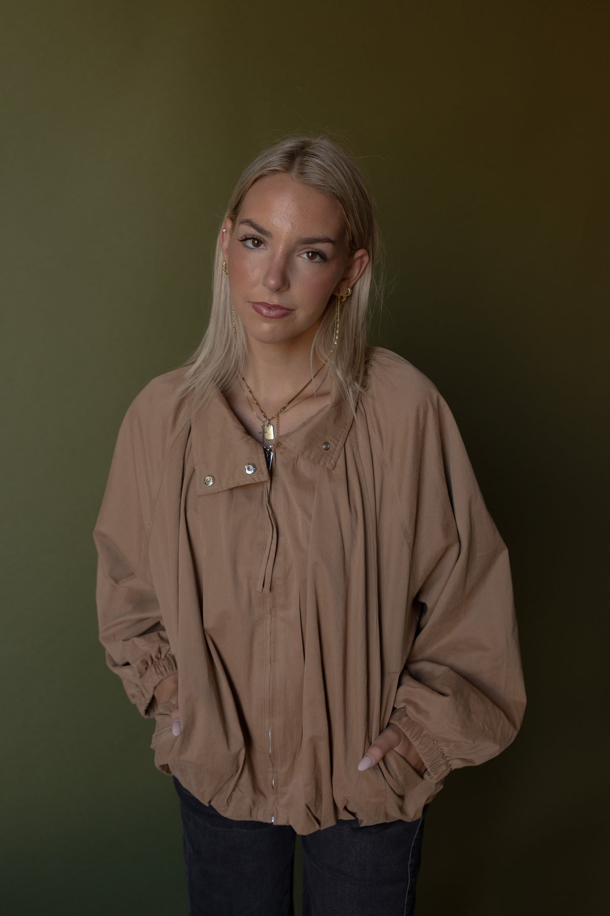 Hayward Funnel Neck Jacket - GEORGE-MARY'S