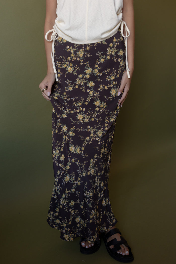 Ames Floral Maxi Skirt