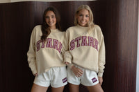 STARK Gingham Mockneck Sweatshirt