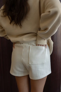 STATE Patch Shorts (cream)