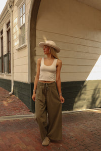 Paxton Olive Pants