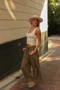 Paxton Olive Pants