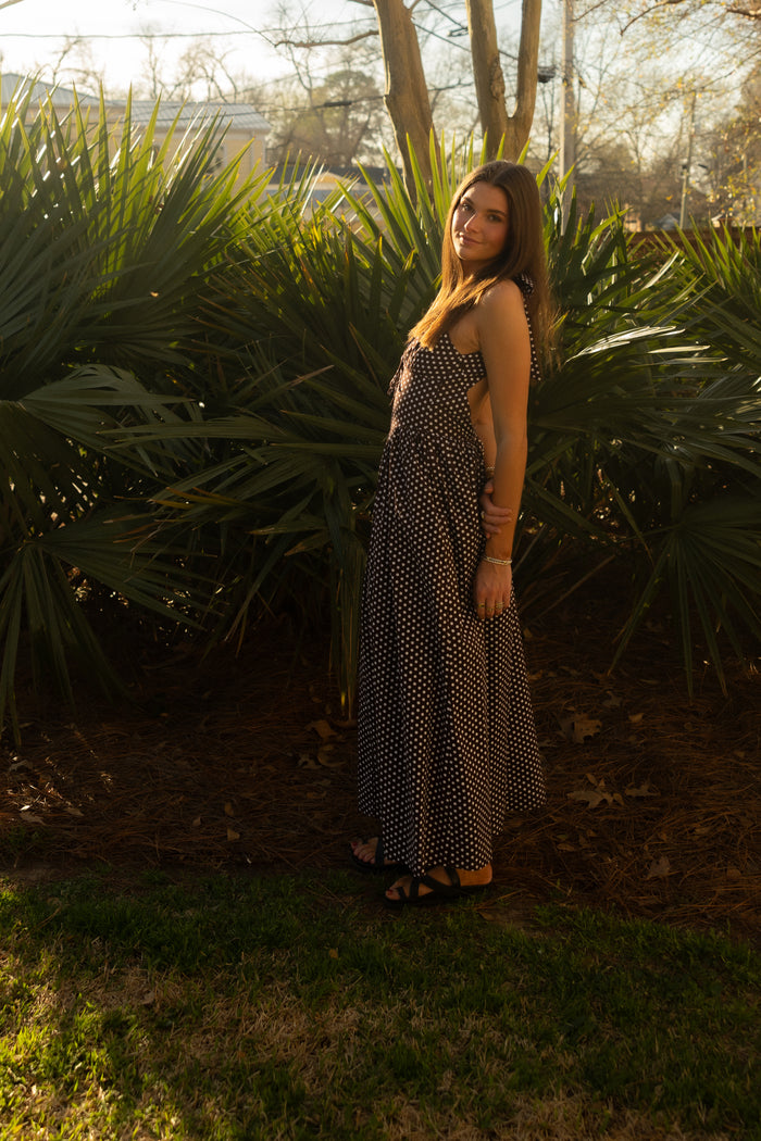 Millie Polka Dot Maxi Dress