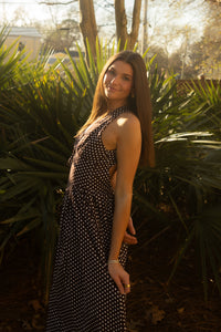 Millie Polka Dot Maxi Dress - GEORGE-MARY'S