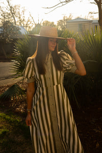 Olivia Striped Dress