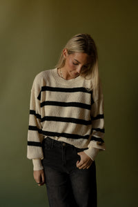 James Cropped Sweater