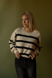 James Cropped Sweater