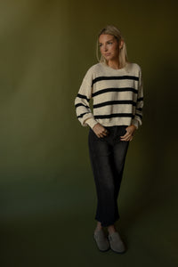 James Cropped Sweater