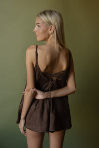 Reeves Suede Jumper (brown)