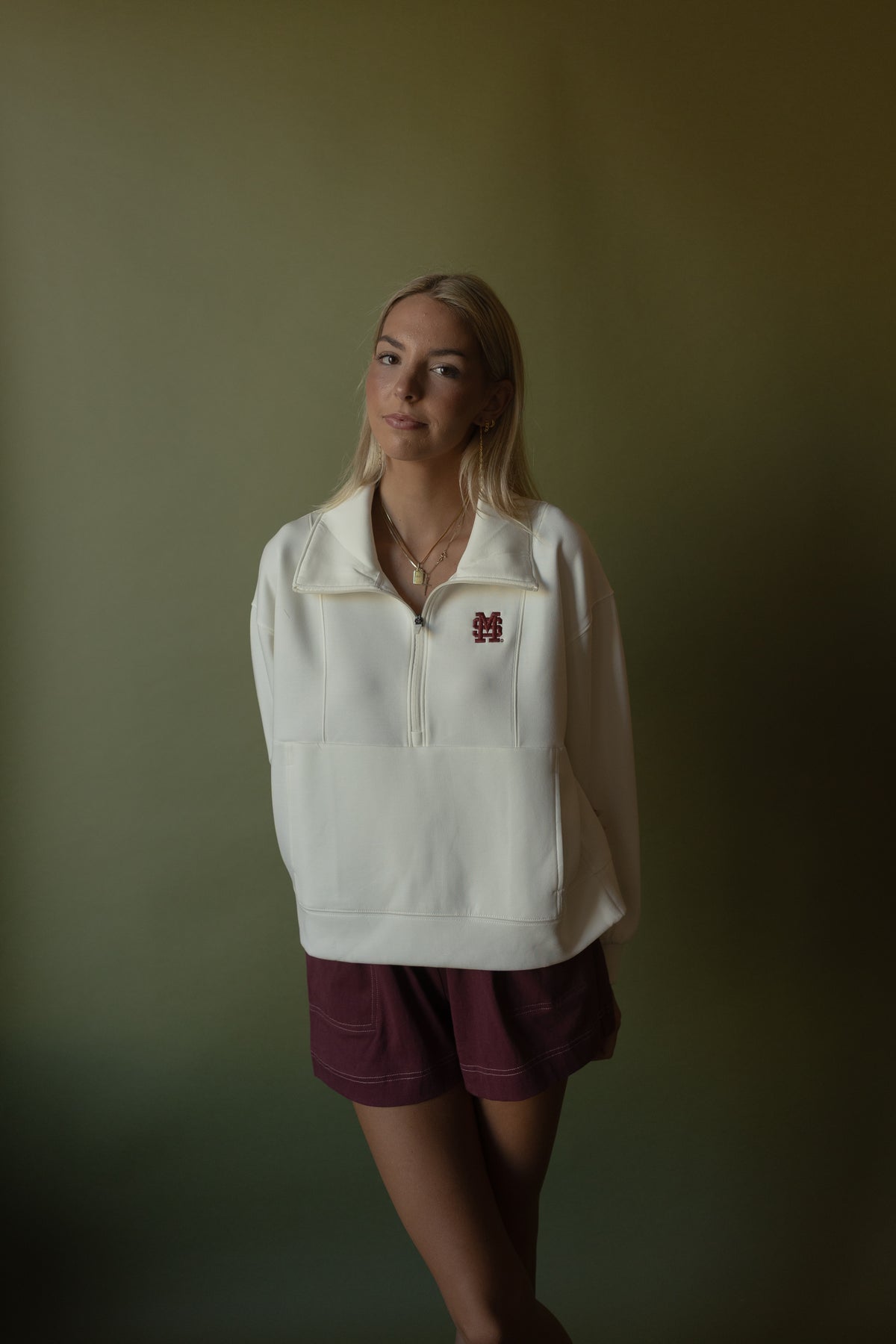 MSU Scuba Half Zip