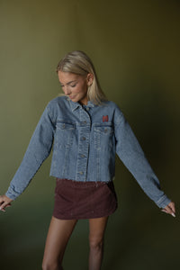 Sidney Cropped Denim Jacket
