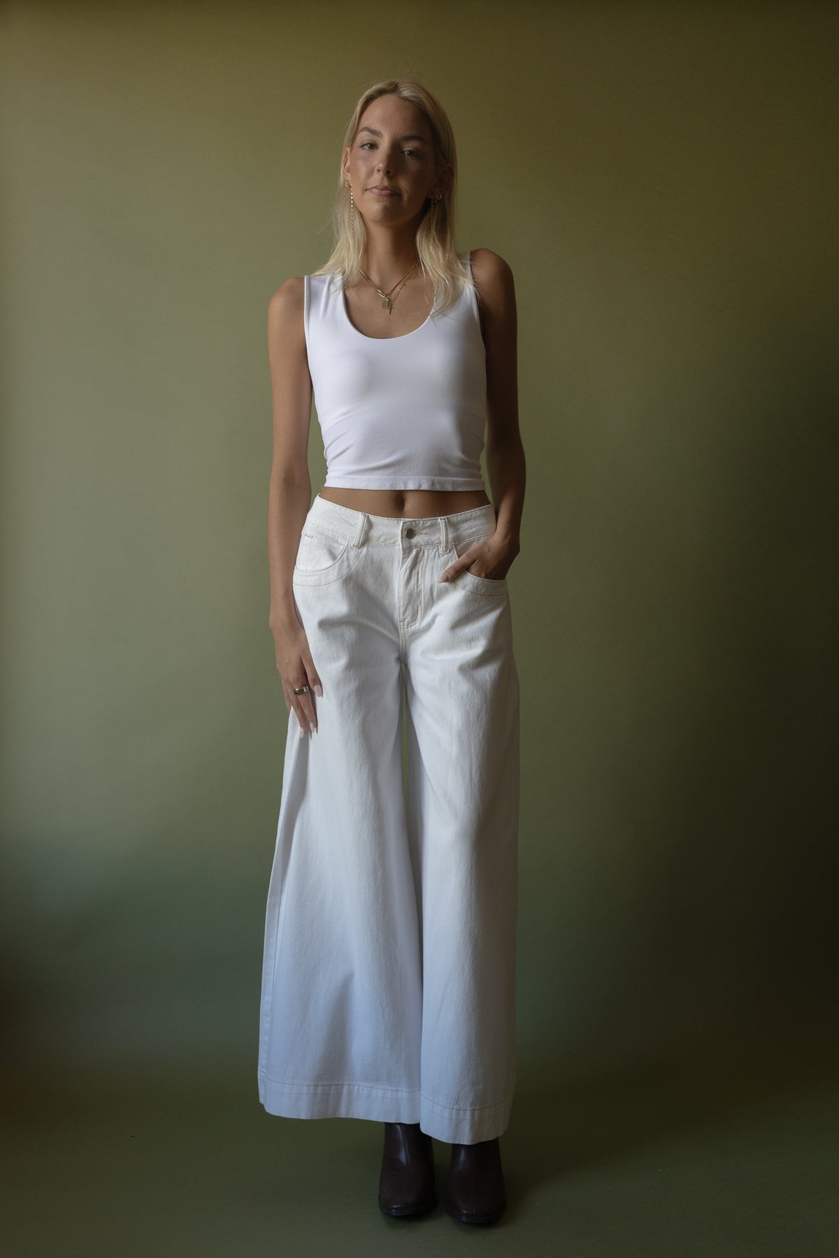 Warner Mid Rise Pants - GEORGE-MARY'S