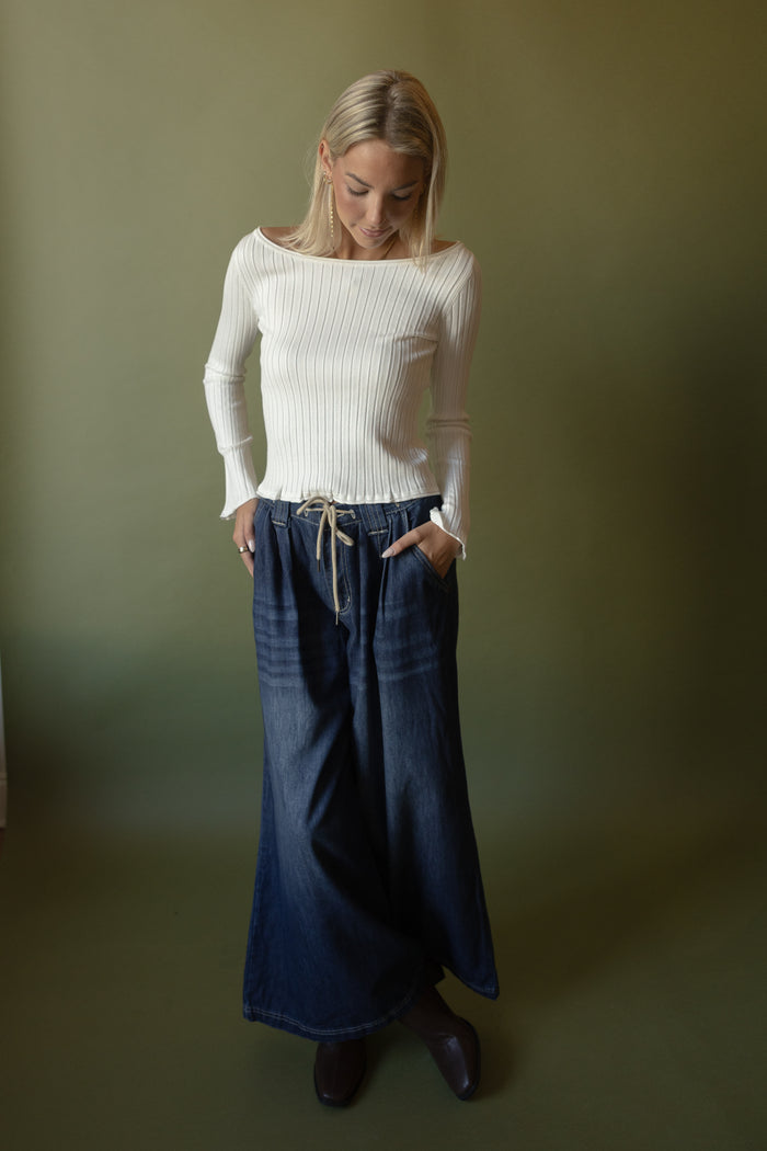 Rhodes Wide Leg Jeans