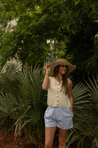 Striped Boxer Shorts (blue) - GEORGE-MARY'S