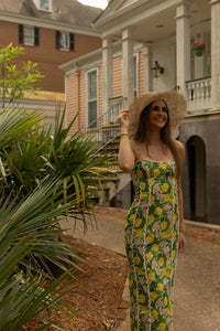Sicily Floral Midi Dress - GEORGE-MARY'S