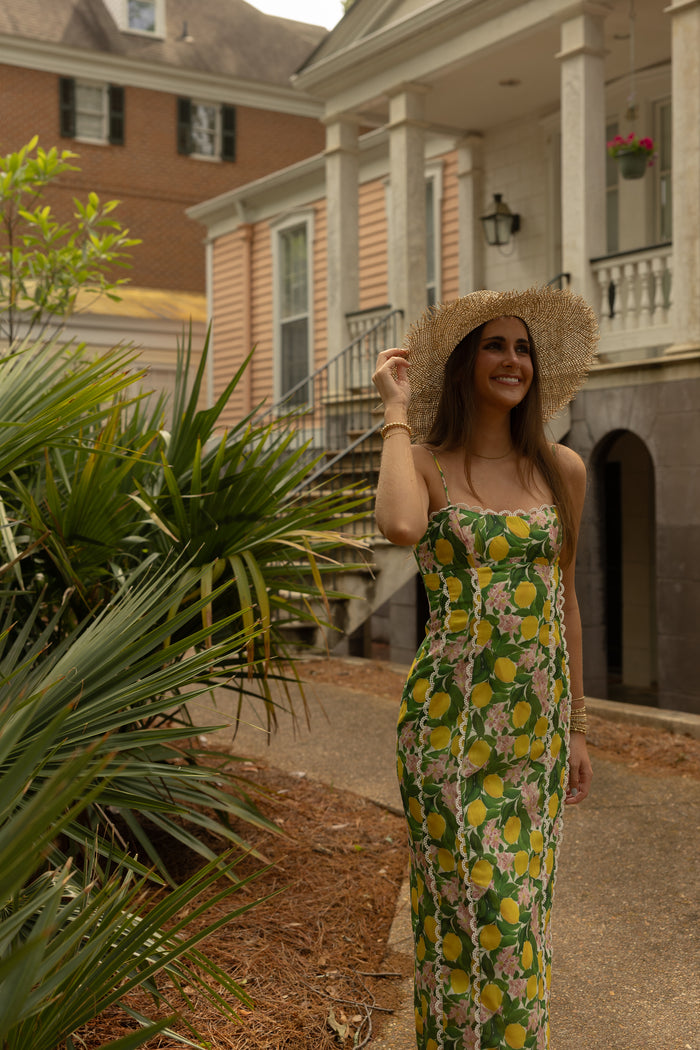 Sicily Floral Midi Dress - GEORGE-MARY'S