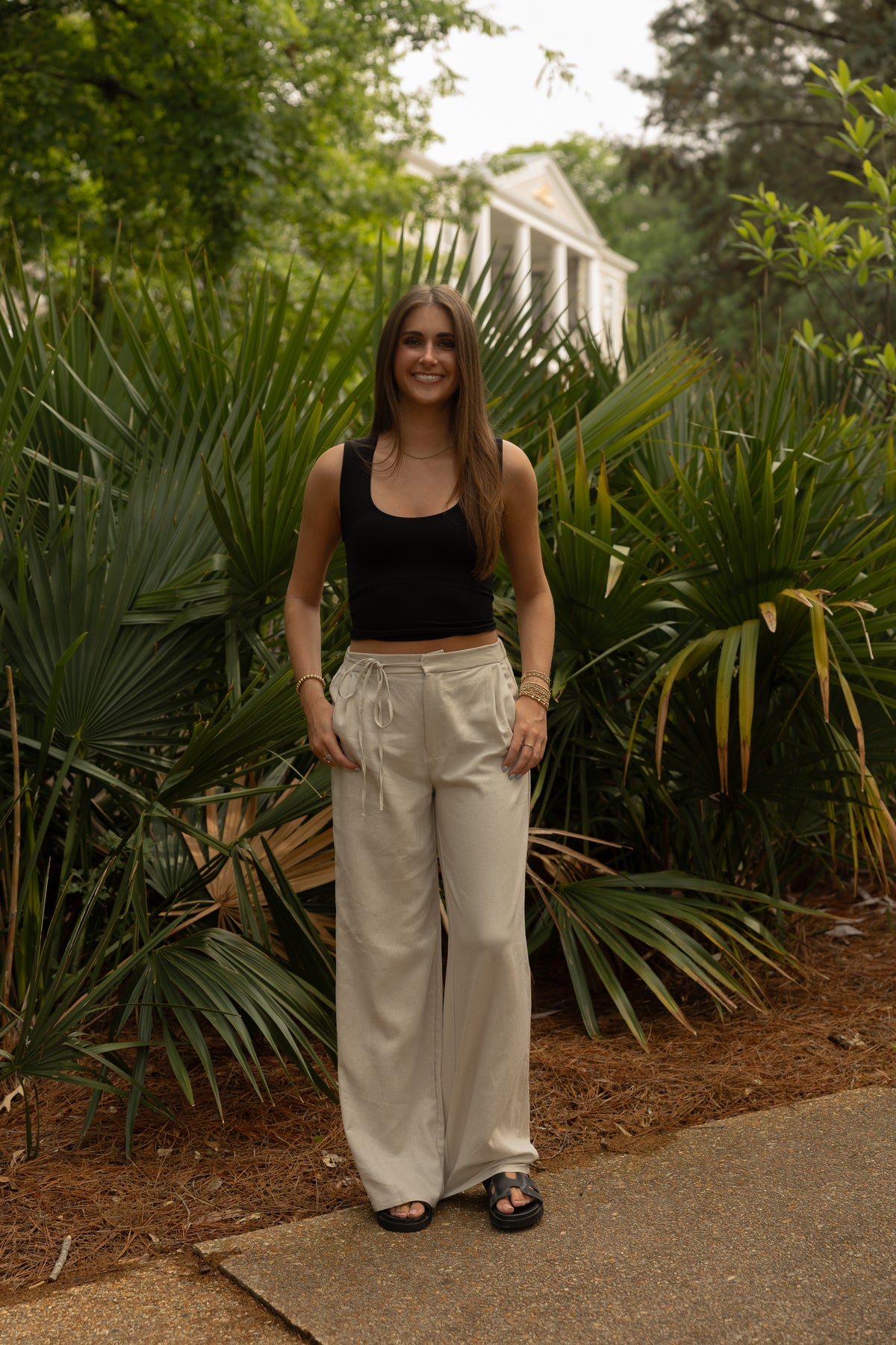 Out of Office Trousers (natural) - GEORGE-MARY'S