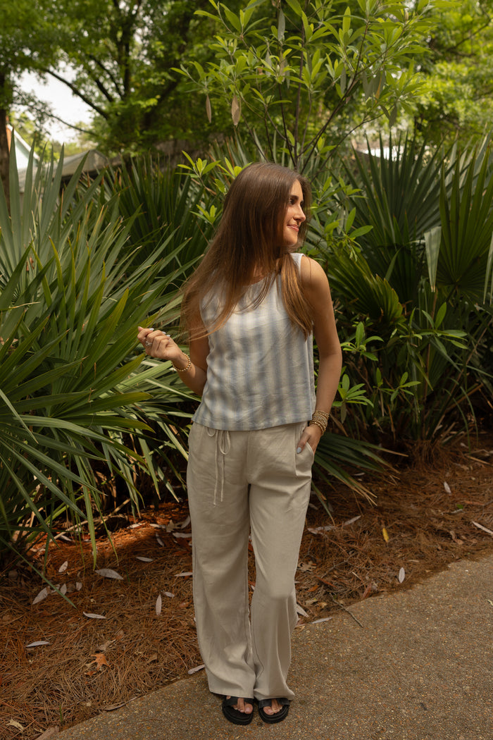 St. Pete Striped Ombre Top - GEORGE-MARY'S