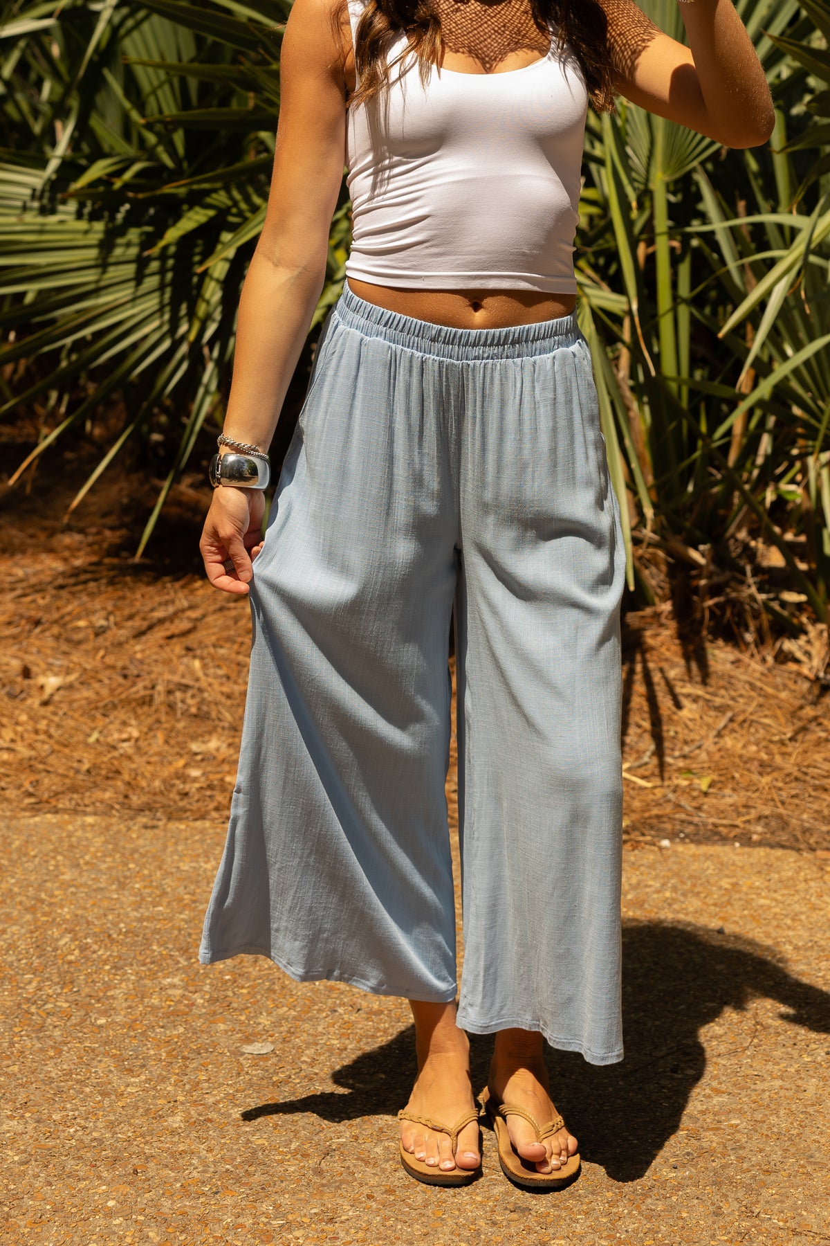 Miramar Pants (spring blue) - GEORGE-MARY'S