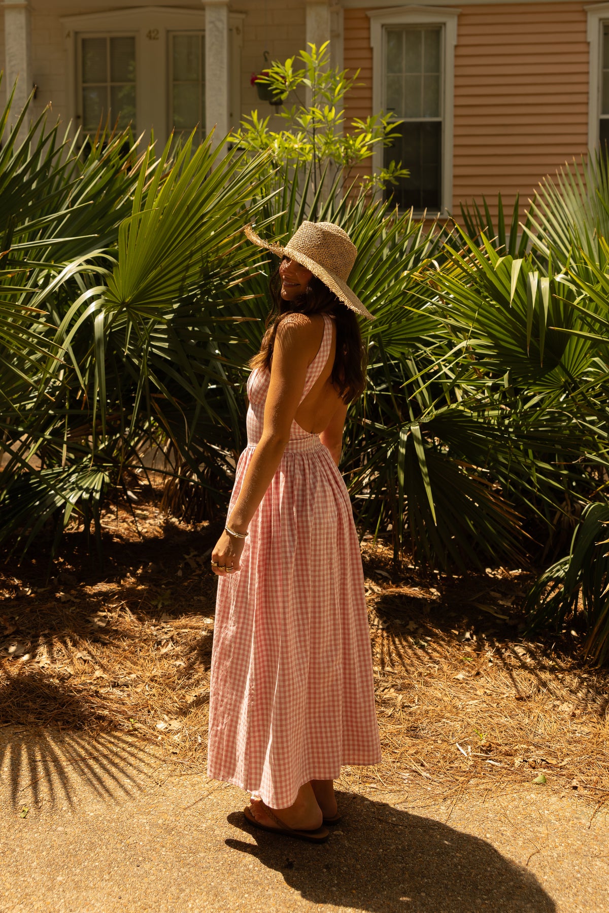 Polly Gingham Maxi Dress - GEORGE-MARY'S