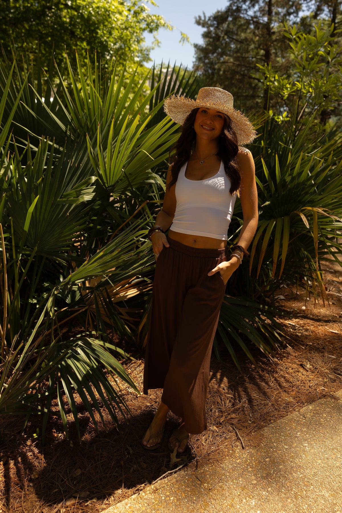 Miramar Pants (choco) - GEORGE-MARY'S