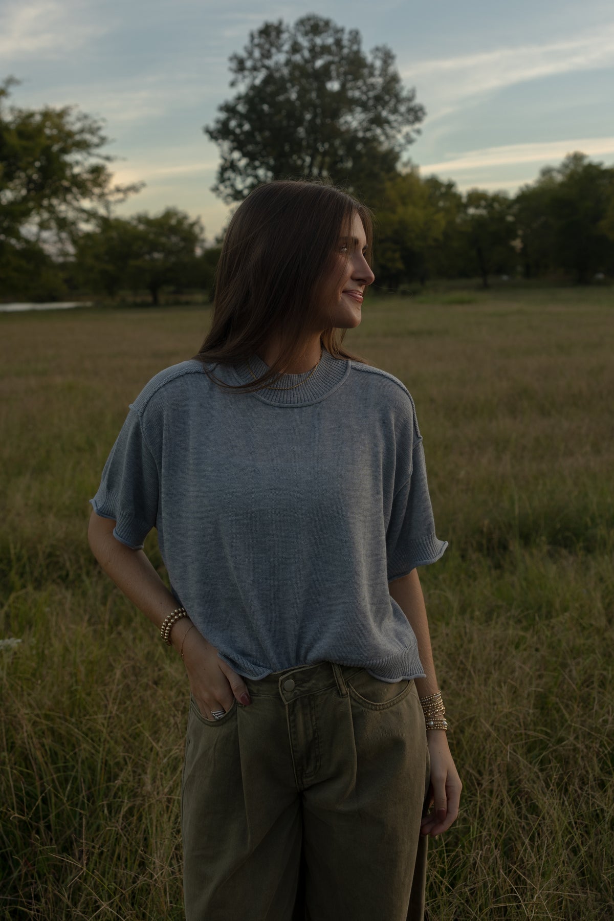 Charcoal Tee