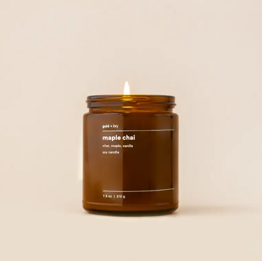 Maple Chai Soy Candle (12.5oz)